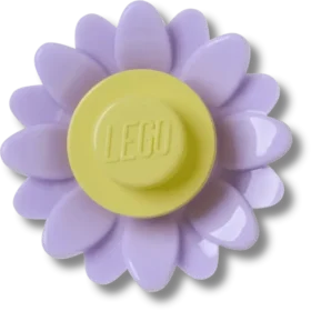 4Lw Berloques Jibbitz™ em forma de flor roxa
