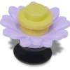 4Lw Berloques Jibbitz™ em forma de flor roxa 4Lw Berloques Jibbitz™ em forma de flor roxa