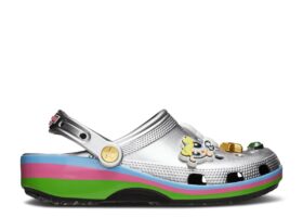 As Meninas Superpoderosas x Classic Clog «Prata Metálica»