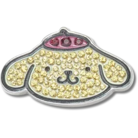 «B’pompompurin® com cristais Swarovski® — Berloques Jibbitz™ para sapatos»