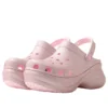 Bae Glitter Clog «Pink Milk»