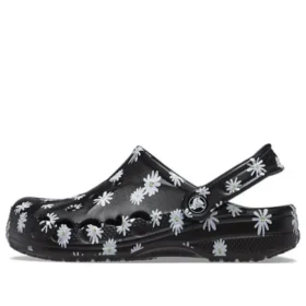 Baya Clog com Estampado Sazonal «Black Daisy»