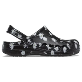 Baya Clog com Estampado Sazonal «Black Daisy»