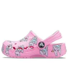 Baya Clogs com estampado sazonal «Rosa Branco»