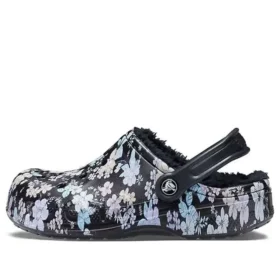 Baya Lined Clog «Black White»