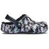 Baya Lined Clog «Black White»