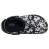 Baya Lined Clog «Black White»