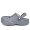 Baya Lined Clog «Carvão»