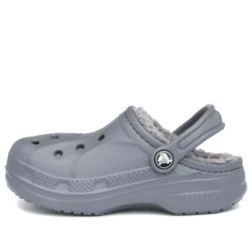 Baya Lined Clog «Carvão»