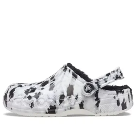 Baya Lined Clog Pantufa, unissexo, brancos e cinzentos «Branco Cinzento»