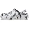Baya Lined Clog Pantufa, unissexo, brancos e cinzentos «Branco Cinzento»