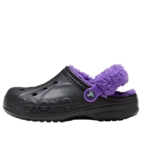 Baya Lined Clog «Preto Roxo»
