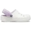 Baya Lined Clog «White Lila»