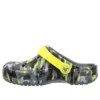 Baya Seasonal Graphic Clogs «Cinza, Preto, Amarelo»
