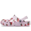 Baya Seasonal Printed Clogs «Pink Red»