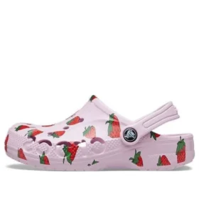 Baya Seasonal Printed Clogs «Pink Red»