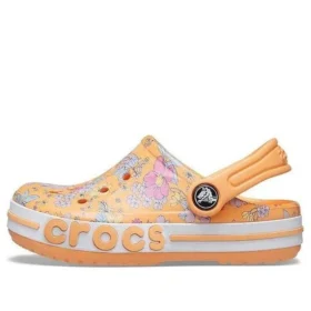 Bayaband Seasonal Printed Clogs «Laranja Branco»