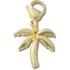Berloque Jibbitz™ em forma de palmeira dourada Berloque Jibbitz™ em forma de palmeira dourada