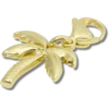 Berloque Jibbitz™ em forma de palmeira dourada Berloque Jibbitz™ em forma de palmeira dourada