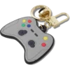 Berloque para bolsa em forma de comando de jogos