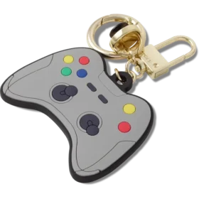 Berloque para bolsa em forma de comando de jogos