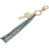 Berloque para mala com borla em forma de cacto