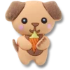 Berloques Cutie Ice Cream Puppy Jibbitz™