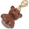 Berloques de urso castanho Jibbitz para berloques para sapatos Berloques de urso castanho Jibbitz para berloques para sapatos