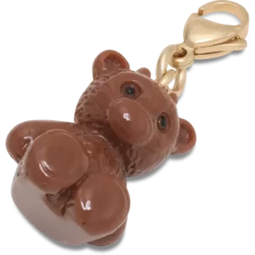 Berloques de urso castanho Jibbitz para berloques para sapatos