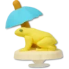 Berloques Jibbitz™ 3D «Sapo a Relaxar» Berloques Jibbitz™ 3D «Sapo a Relaxar»