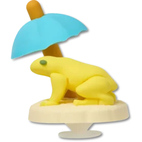 Berloques Jibbitz™ 3D «Sapo a Relaxar»