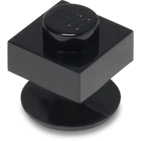 Berloques Jibbitz™ 4Lw, azulejo cinzento escuro 1X1