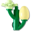 Berloques Jibbitz™ 4Lw – Botão de Flor Amarelo Berloques Jibbitz™ 4Lw – Botão de Flor Amarelo