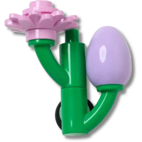 Berloques Jibbitz™ 4Lw Botão de Flor Roxo