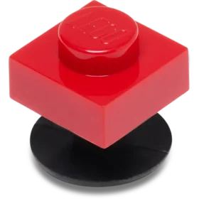 Berloques Jibbitz™ 4Lw – Ladrilho Vermelho 1X1