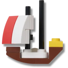 Berloques Jibbitz™ «4Lw Sail Boat»