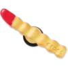 Berloques Jibbitz™ «Batata Frita Mergulhada em Ketchup» Berloques Jibbitz™ «Batata Frita Mergulhada em Ketchup»