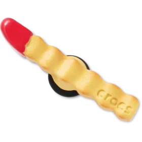 Berloques Jibbitz™ «Batata Frita Mergulhada em Ketchup»