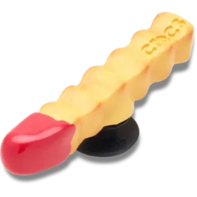 Berloques Jibbitz™ «Batata Frita Mergulhada em Ketchup»