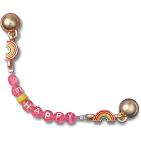 Berloques Jibbitz™ «Be Happy»