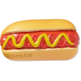 Berloques Jibbitz «Cachorro-quente com mostarda»