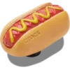 Berloques Jibbitz «Cachorro-quente com mostarda» Berloques Jibbitz «Cachorro-quente com mostarda»