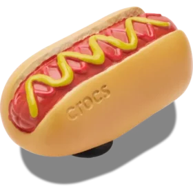 Berloques Jibbitz «Cachorro-quente com mostarda»