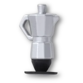 Berloques Jibbitz™ «Cafeteira 3D»