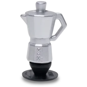 Berloques Jibbitz™ «Cafeteira 3D»