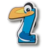Berloques Jibbitz™ com a letra Z dos Personagens Disney Berloques Jibbitz™ com a letra Z dos Personagens Disney