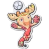 Berloques Jibbitz™ com a mascote da Copa do Mundo da FIFA no Canadá Berloques Jibbitz™ com a mascote da Copa do Mundo da FIFA no Canadá