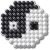 Berloques Jibbitz™ com contas «Ying e Yang» Berloques Jibbitz™ com contas «Ying e Yang»