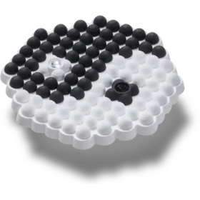 Berloques Jibbitz™ com contas «Ying e Yang»