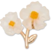 Berloques Jibbitz™ com Flor Branca